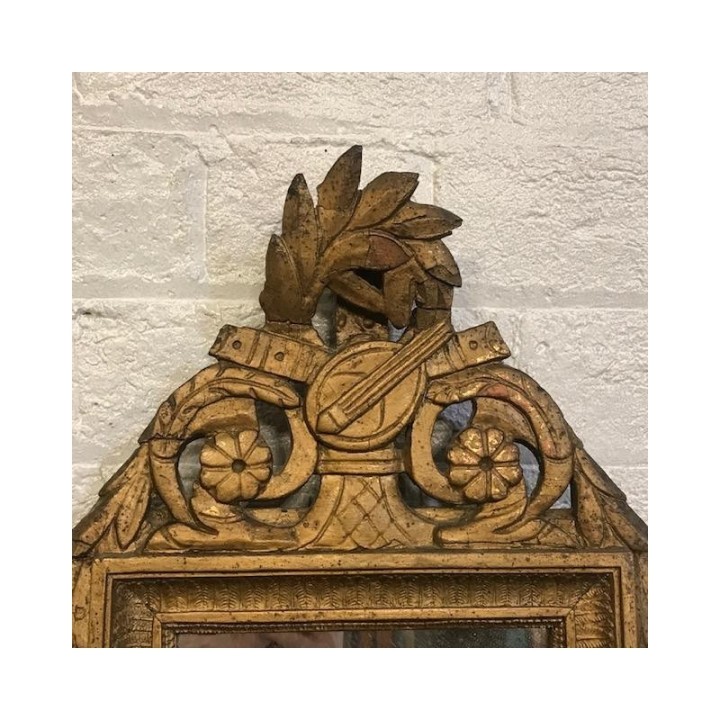 C19th French Gilded Mirror