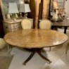 SOLD C19th Oval Dining Table Tilt Top C1860