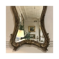 C19th French Gilded Louis XV Style Mirror