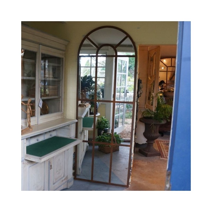 Tall French Style Arch Mirror