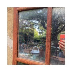SOLD C19th French dome top Mirror