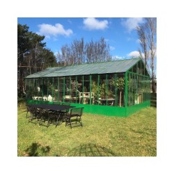 French Orangerie/ Greenhouse 3000 x 3000 Green and Rustic colour Large 3000 x 3000