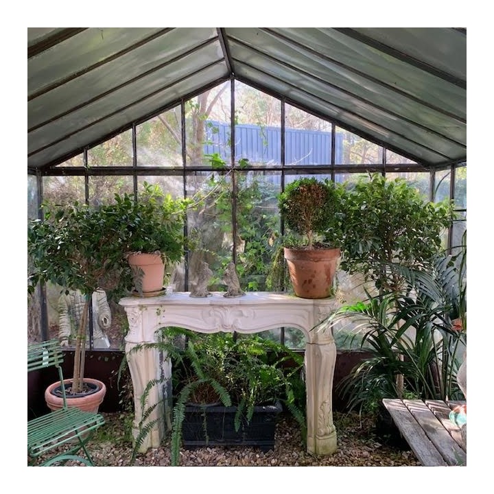 French Orangerie/ Greenhouse 3000 x 3000 Green and Rustic colour Large 3000 x 3000