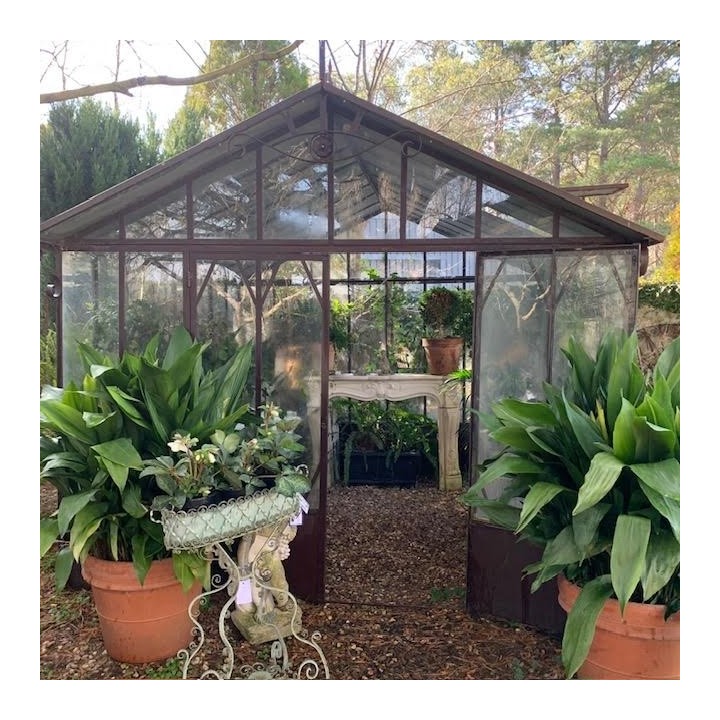 French Orangerie/ Greenhouse 3000 x 3000 Green and Rustic colour Large 3000 x 3000