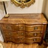 SOLD C18th Walnut Chest of Drawers French Transition Period