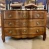 C18th Walnut Chest of Drawers French Transition Period
