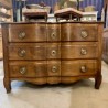 SOLD C18th Walnut Chest of Drawers French Transition Period