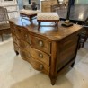 SOLD C18th Walnut Chest of Drawers French Transition Period