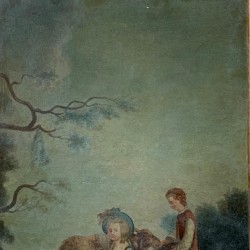 Oil on Canvas Gallante Scene