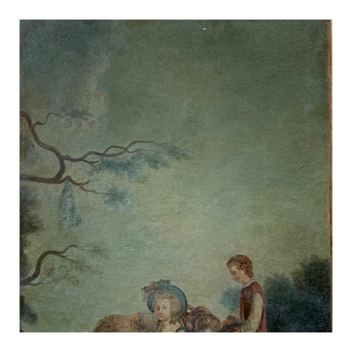 Oil on Canvas Gallante Scene