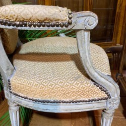 C1900 Pair of Fauteuils French Louis XVI Manner