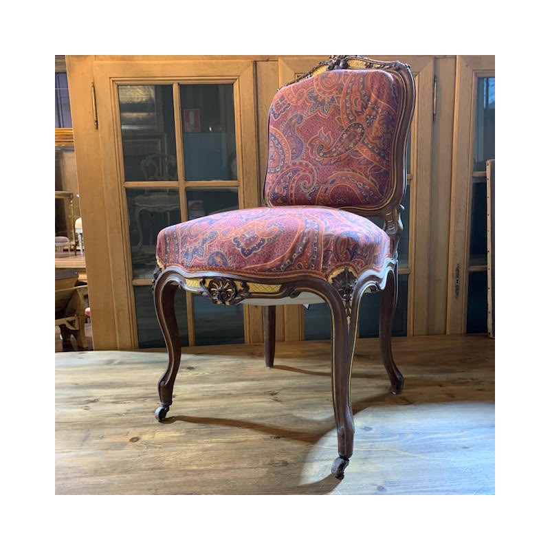 Pair of French C19th Napoleon III Chairs