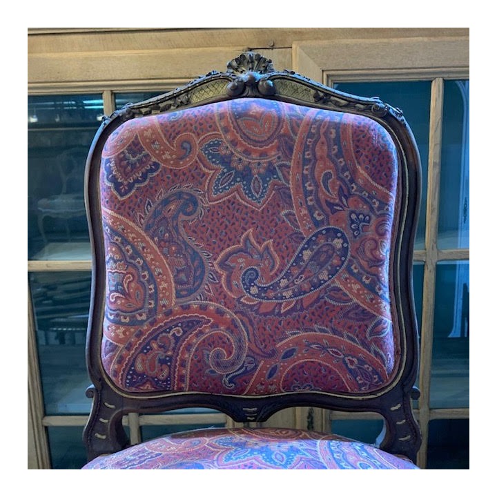 C19th French Pair of Napoleon III Chair