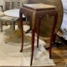 C19th French Pedestal Napoleon III Chinoiserie and original marble Top
