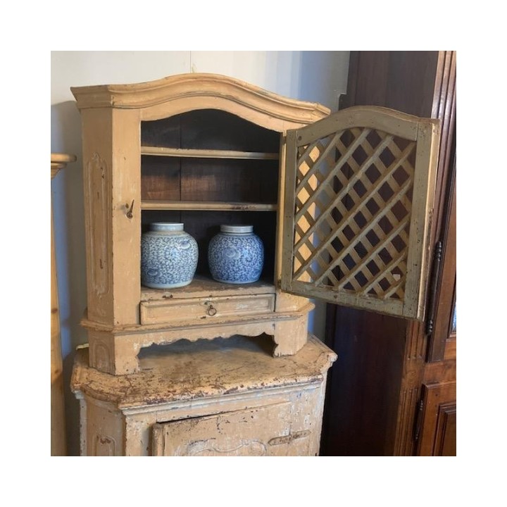 C18th Swedish Cupboard Painted Finish