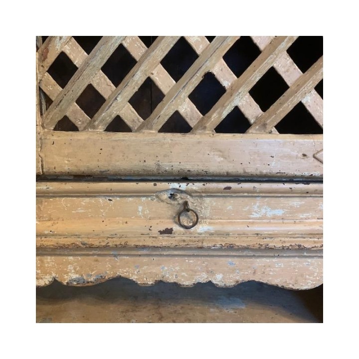 C18th Swedish Cupboard Painted Finish