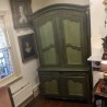 C19th French Buffet a Deux Corps Painted Finish