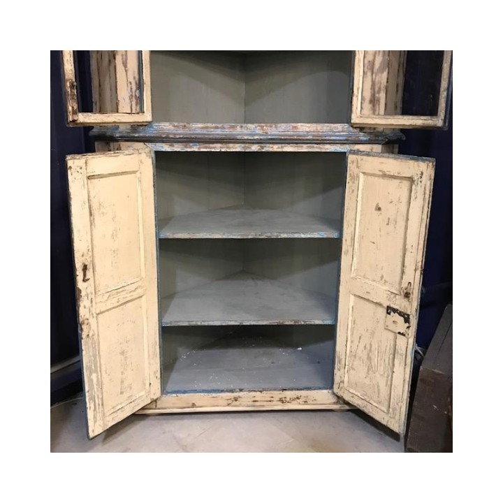 C18th Corner Cupboard