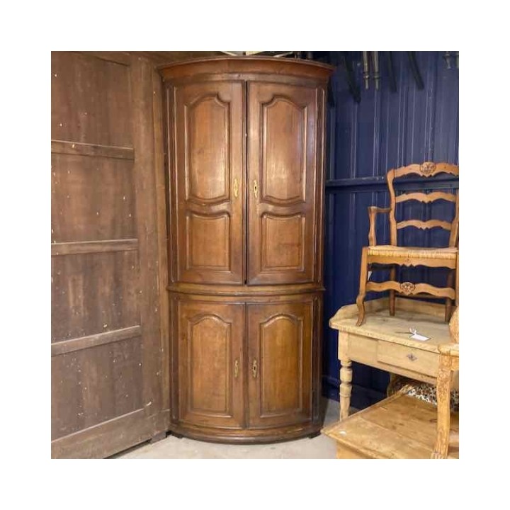 C19th French Oak Louis XV Style Corner