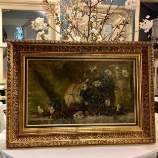 Still Life Oil on Canvas C1908 FRaymond