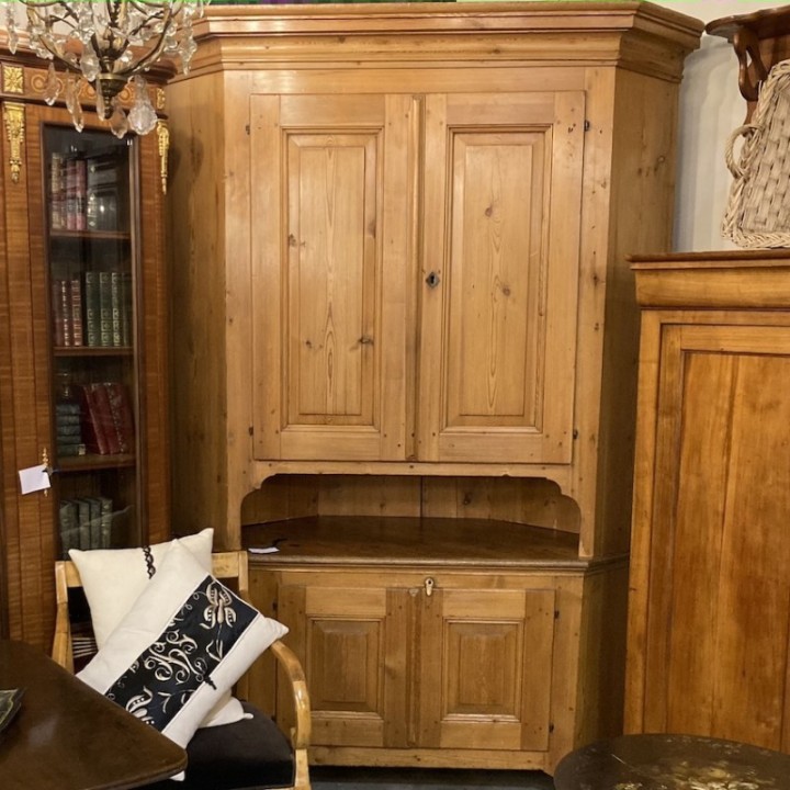 C19th Swedish Pine Corner