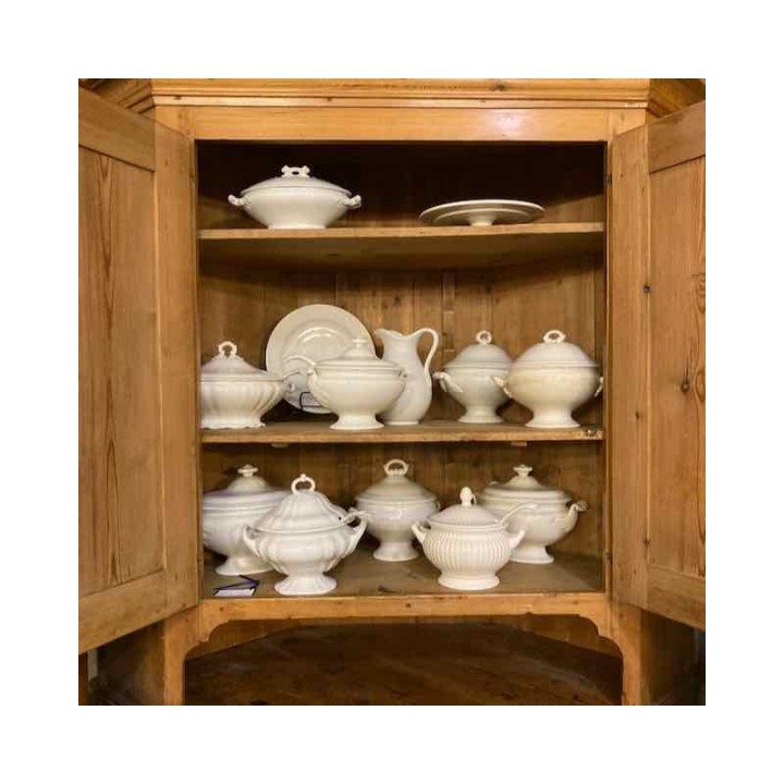 C19th Swedish Pine Corner