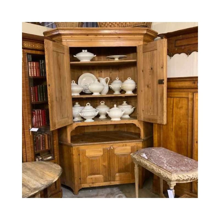 C19th Swedish Pine Corner