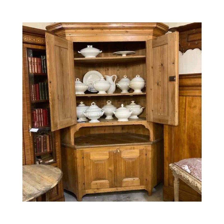 C19th Swedish Pine Corner