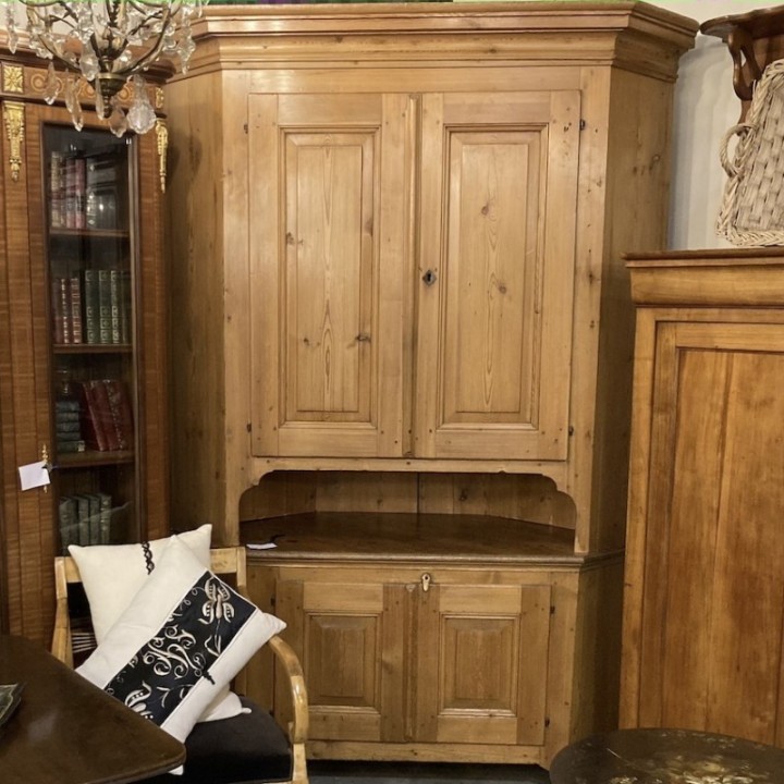 C19th Swedish Pine Corner