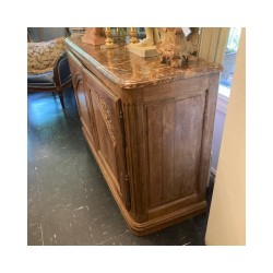 C18th French Buffet with Original Faux Marble Finish Top