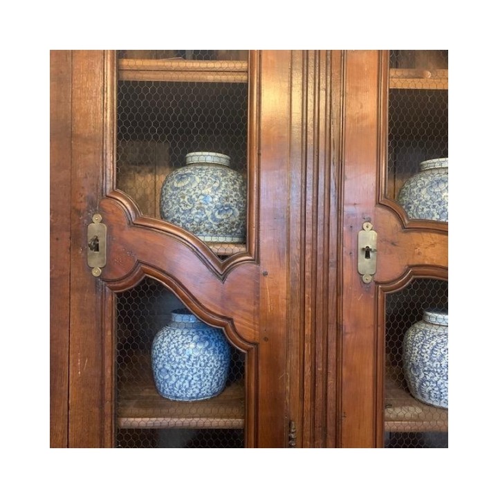 Range of Blue and white Ginger Jars Antique and vintage