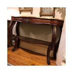 SOLD C19th Napoleon III C 1860 Mahogany Console