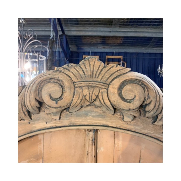 C1800's Dutch Cabinet Vitrine Dresser