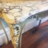 19th Century French Table with Marble Top