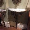SOLD C1930 1/2 Lune Console