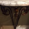 SOLD C1930 1/2 Lune Console