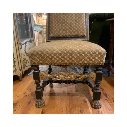 Pair of C18th Hall Chairs French