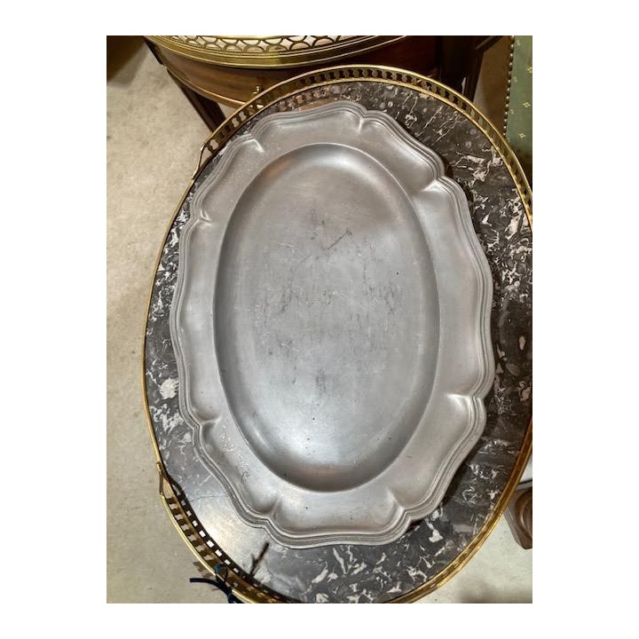 Early French and Belges Pewter Plates
