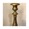 Antique Pair of Brass Candle Holders