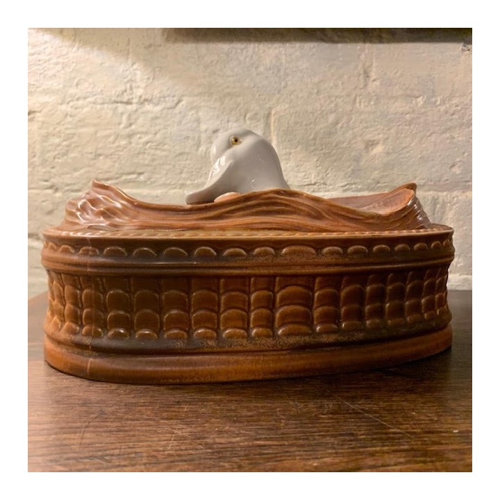 Vintage Duck Terrine Italian