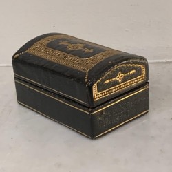 French Vintage Leather Box
