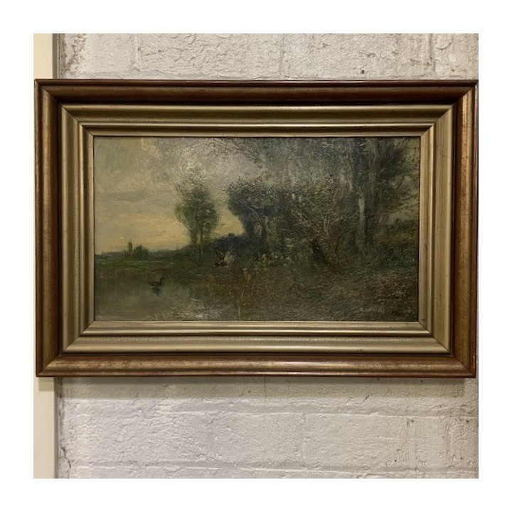 C1910 German Oil on Canvas C1836-1927