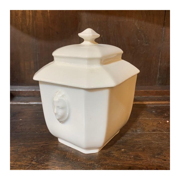 Early French White Porcelain Graduating sugars