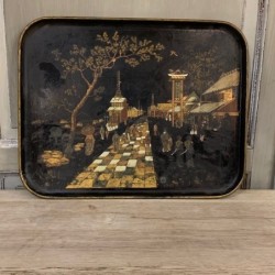 French Chinoiserie Tray