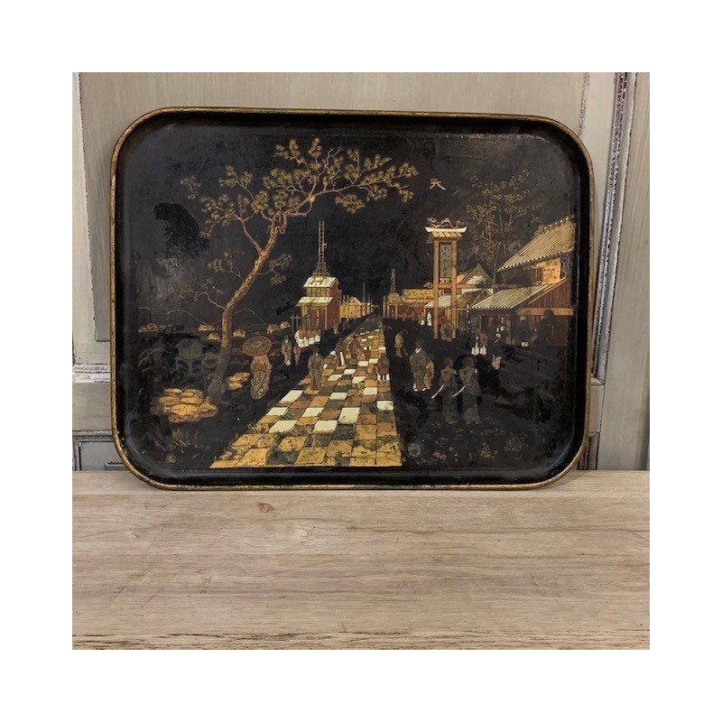 French Chinoiserie Tray