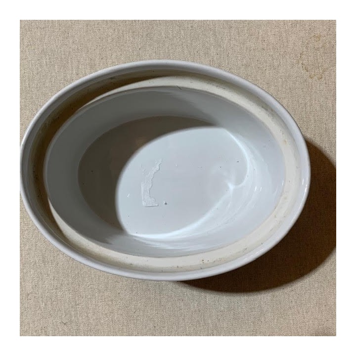 Duck Tureen White Porcelain