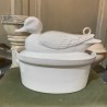 Duck Tureen White Porcelain