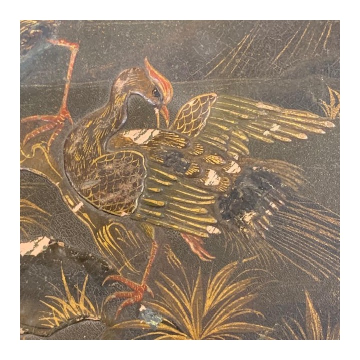 C1900 Chinoiserie Side Table