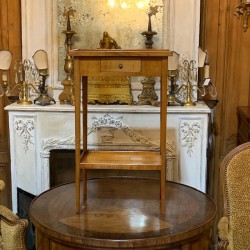 C1900 French Side Table Pine