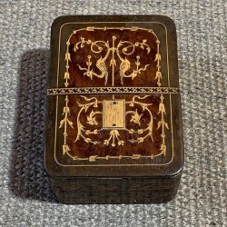 C19th French Napoleon III Card Box